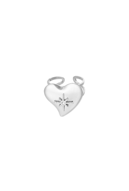 Stone Heart Ring