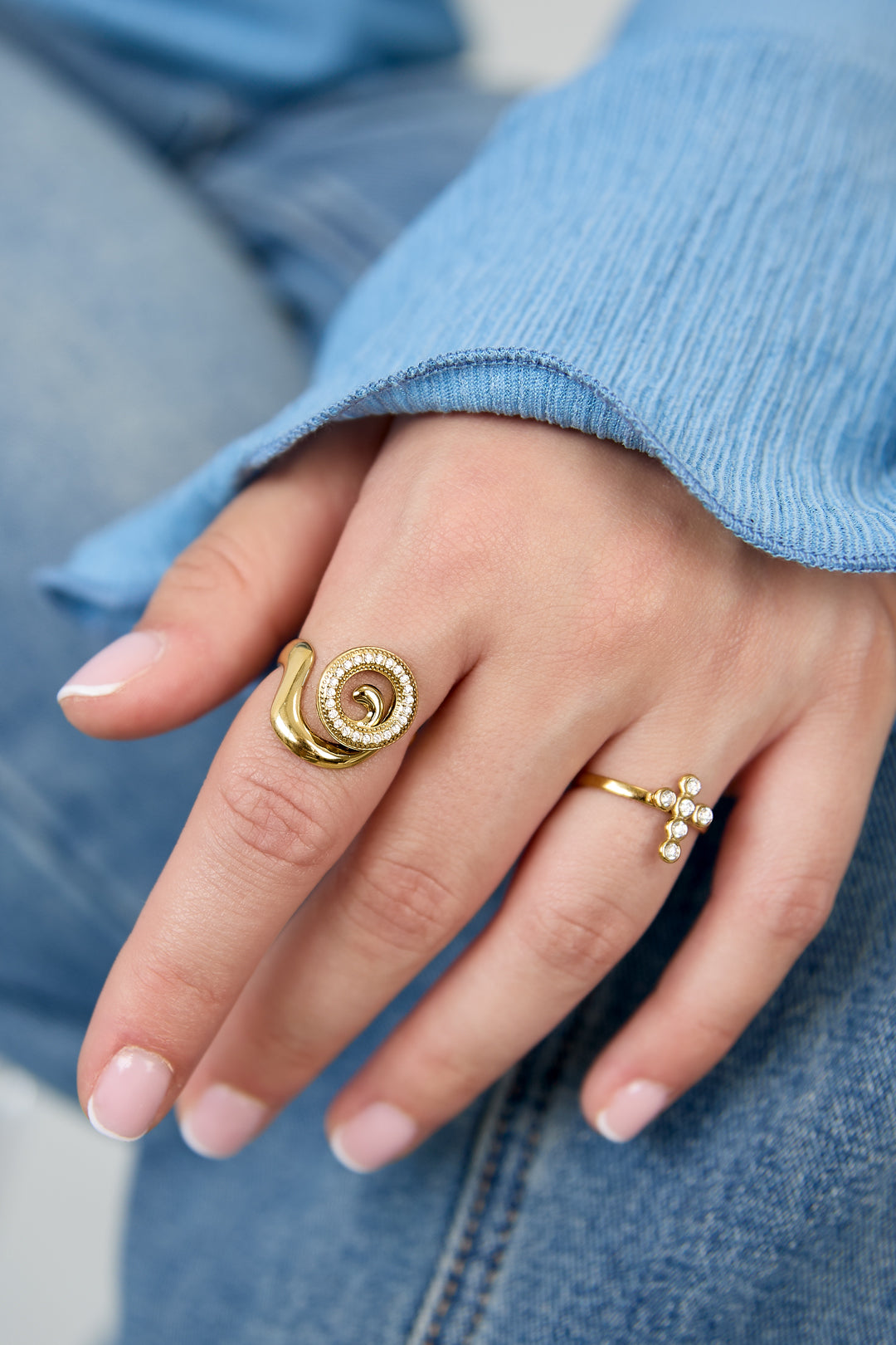 Spiraalschelp Ring