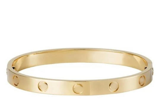 Love cart armband Dik 6mm