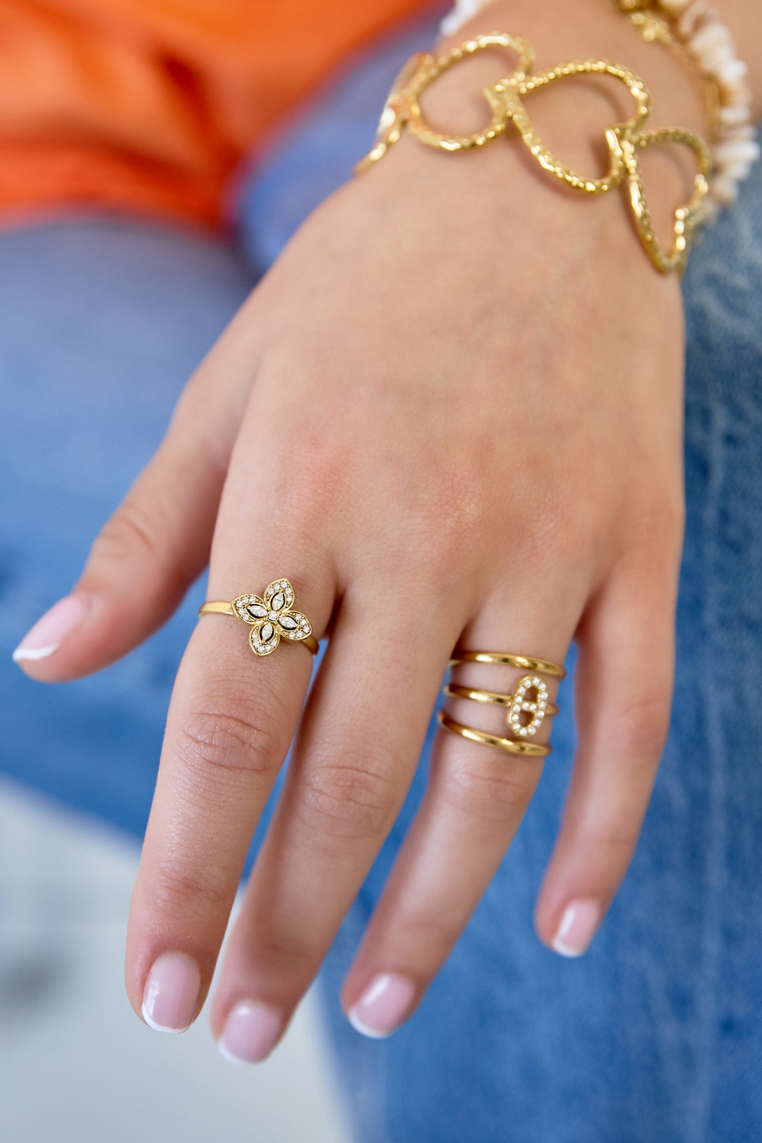 Klaver Steen Ring