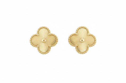 Klaver Studs Oorbel