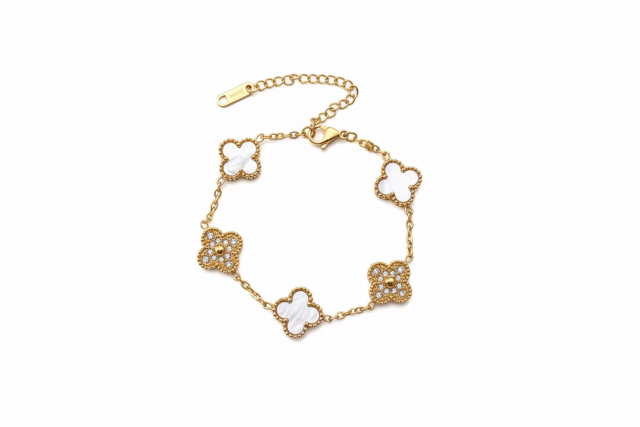 Klaver Diamant Armband
