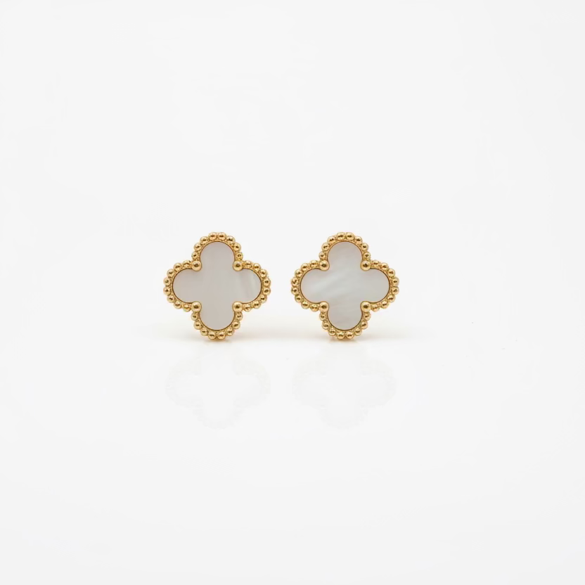Klaver Studs Oorbel