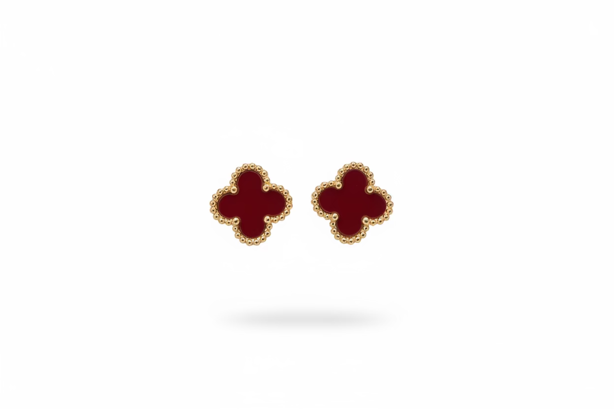 Klaver Studs Oorbel