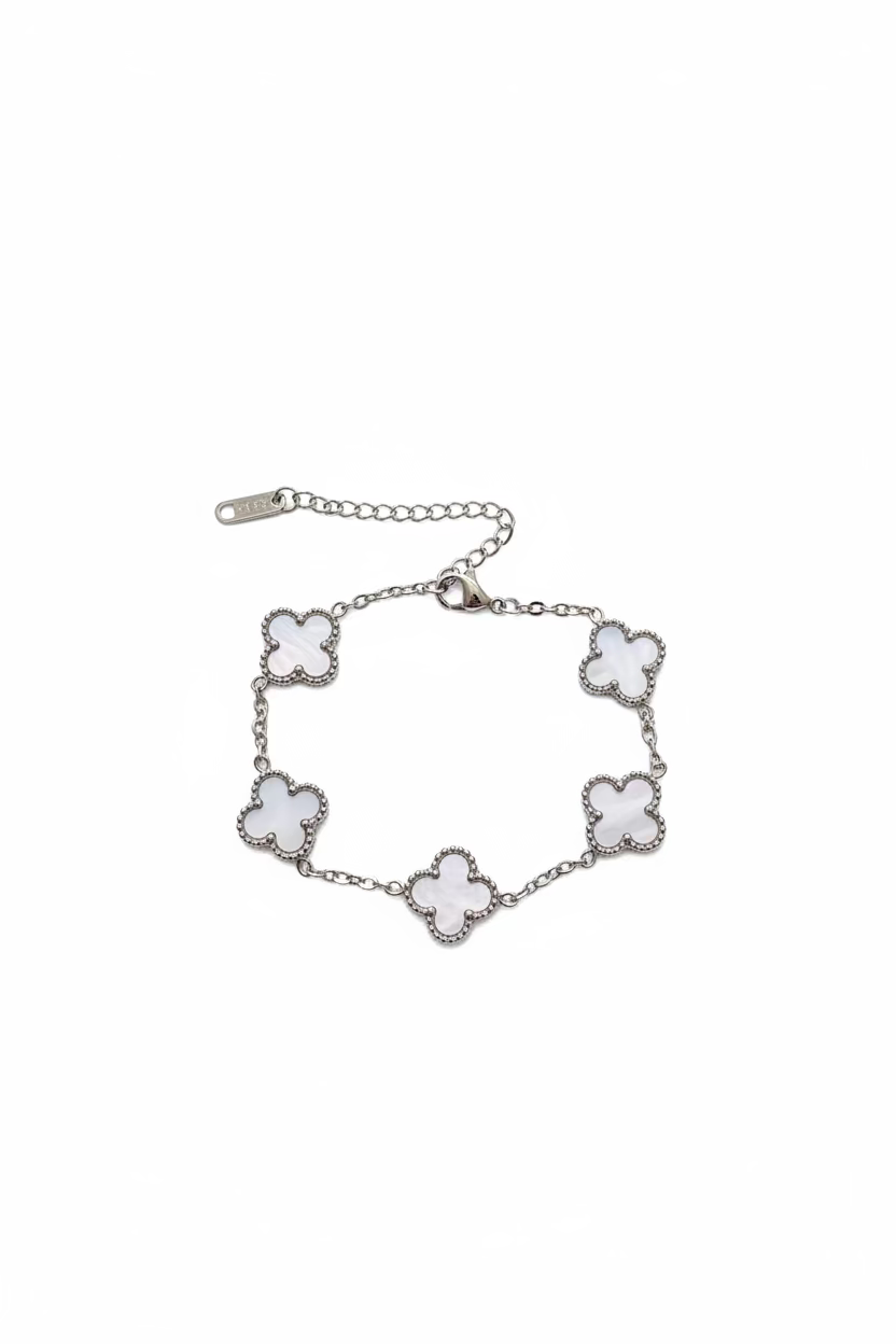 Klaver kleur armband klein 1.3cm