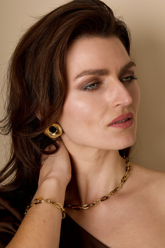Leopard Schakel Armband