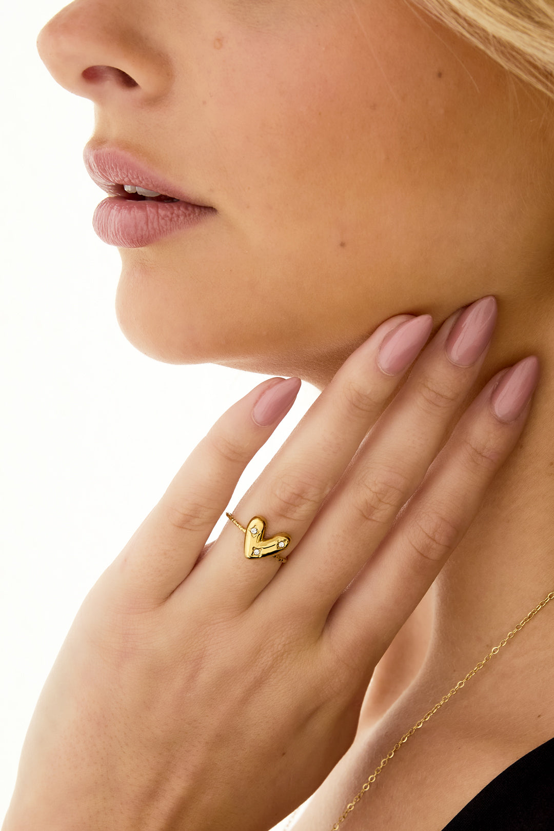Hartjes Diamand Ring